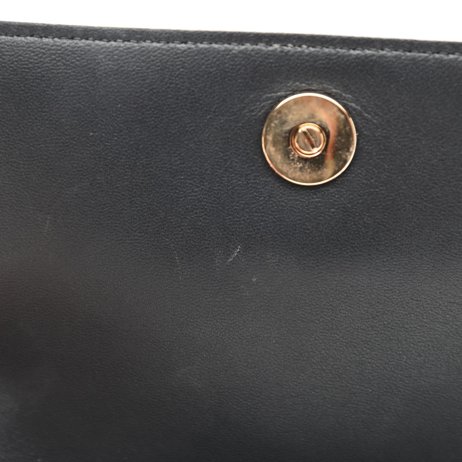 Christian Dior Metallic Patent Micro-Cannage Medium Diorama Flap Bag Gold 10 of 12