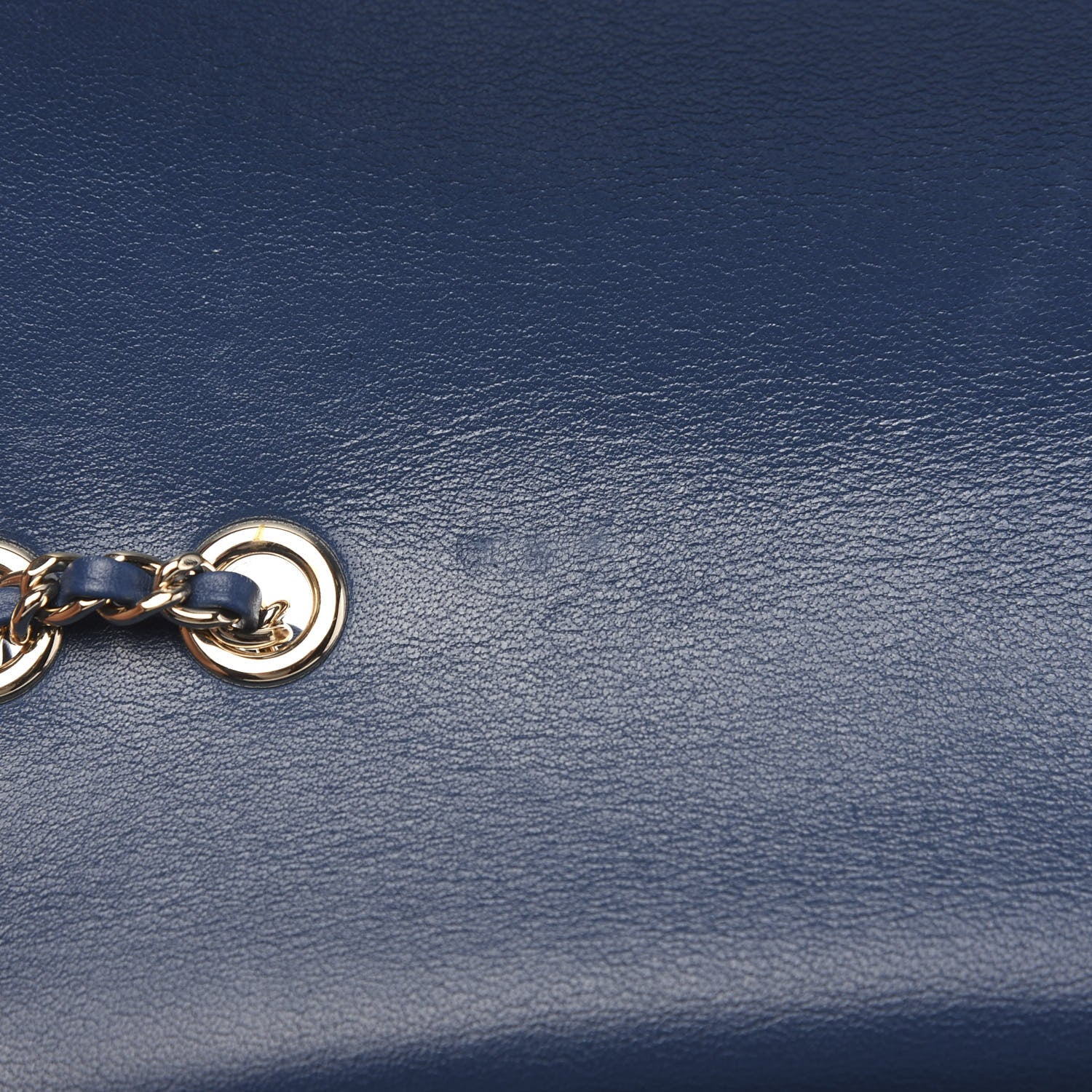 Chanel Sheepskin Quilted Beauty Lock Flap Blue 8 of 12