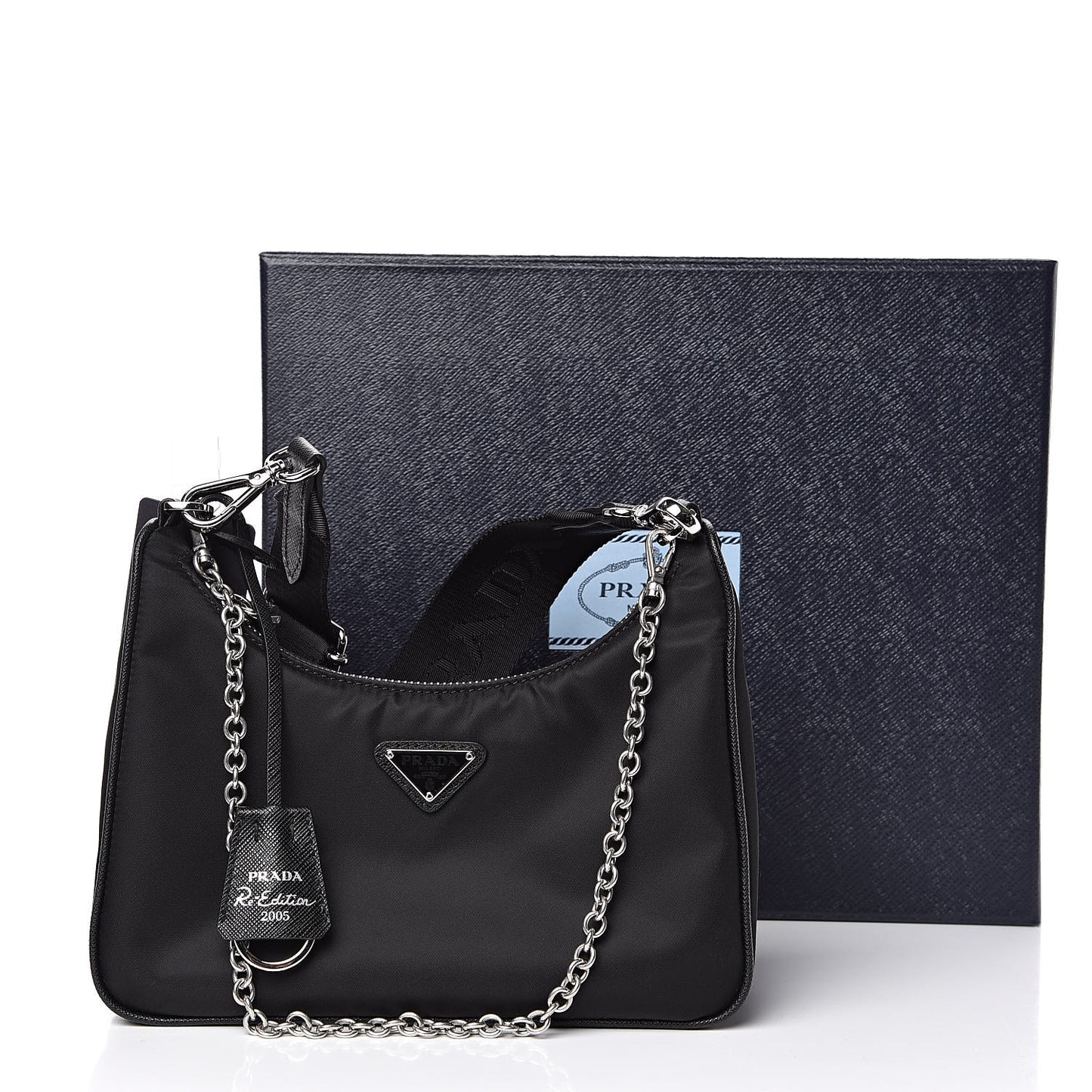 Nylon Re-Edition 2005 Shoulder Bag Black