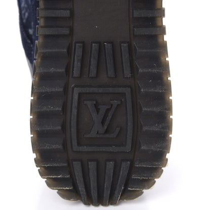 Louis Vuitton Denim Monogram Run Away Sneakers 39 Blue 8 of 9