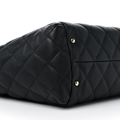 Chanel Caviar Quilted Large Shopping Tote Black 9 of 11