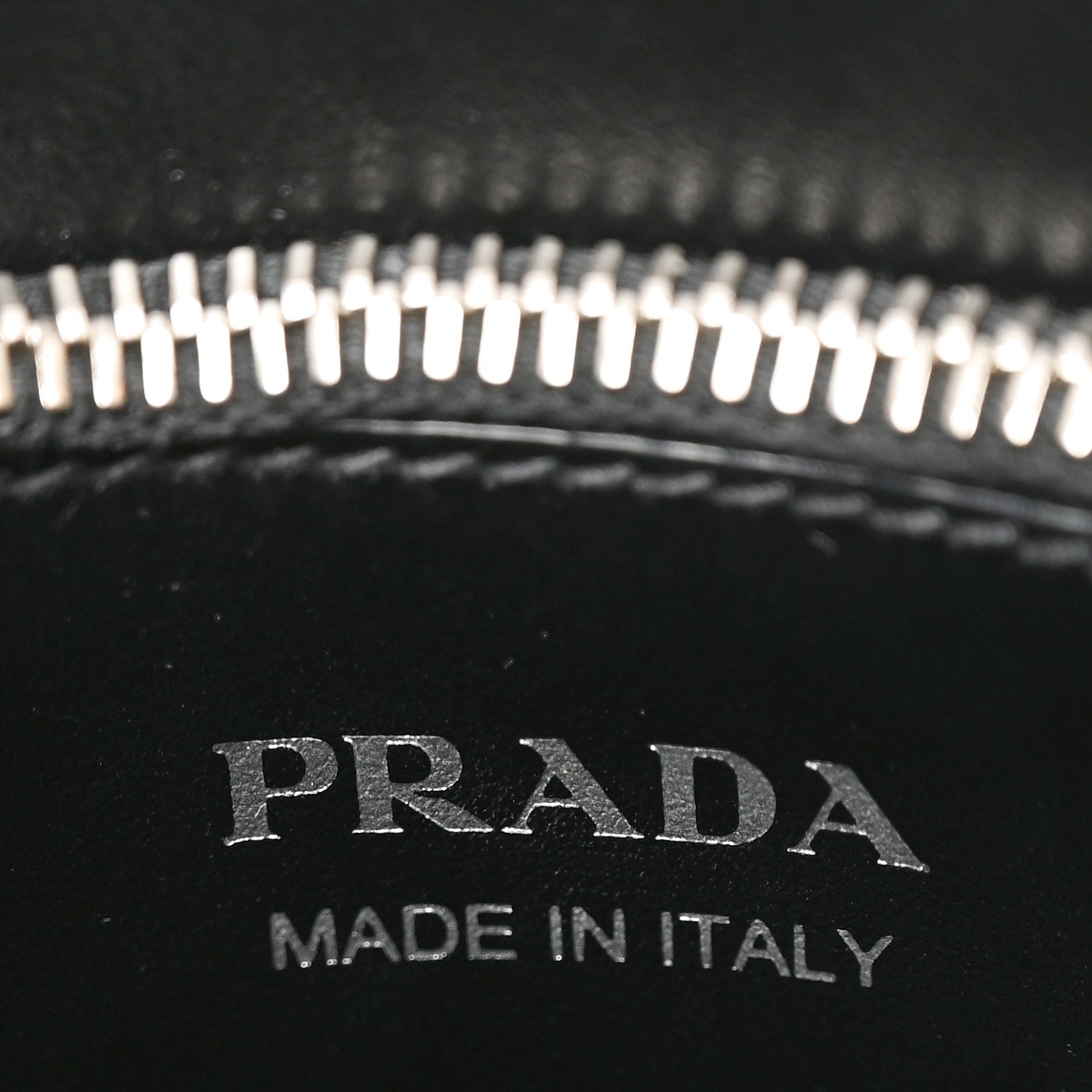 Prada Saffiano Cuir Calfskin Small Monochrome Top Handle Tote Black 6 of 9