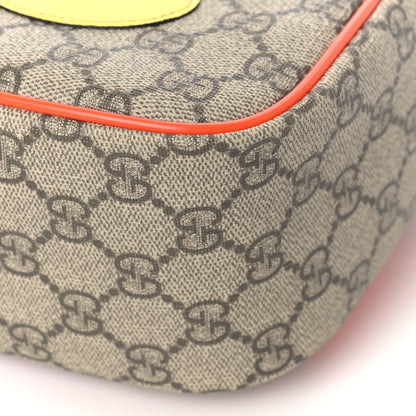 Gucci GG Supreme Monogram Kids Hedgehog Backpack Ebony Multicolor 8 of 9