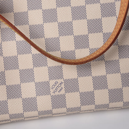 Louis Vuitton Damier Azur Neo Neverfull MM Rose Ballerine 9 of 11