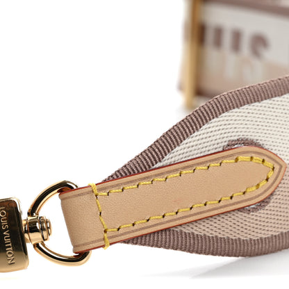 Louis Vuitton Jacquard Speedy Bandouliere 20 Shoulder Strap Beige 6 of 11