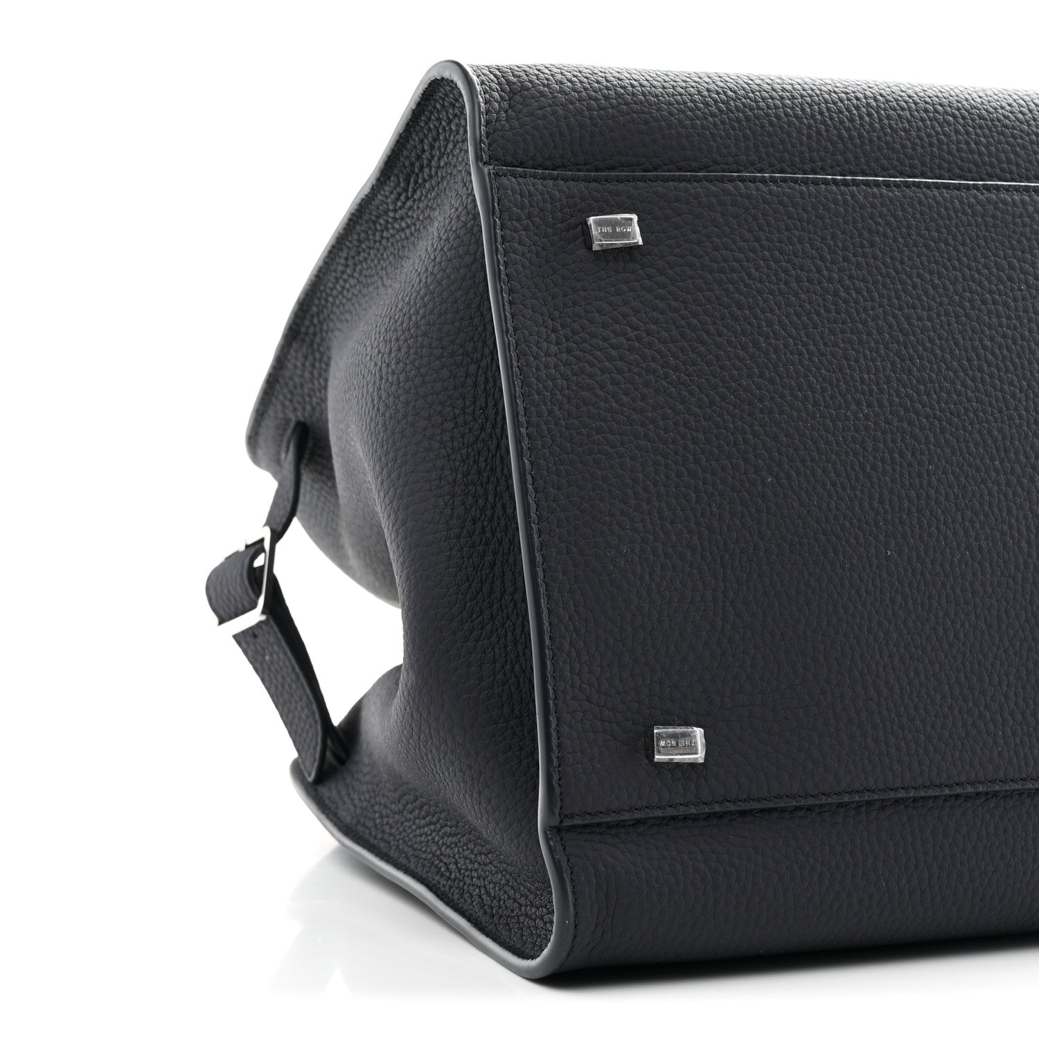 The Row Matte Grained Calfskin Soft Margaux 15 Marine 7 of 8