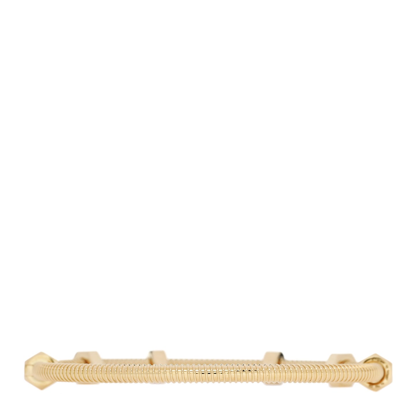 18K Yellow Gold Ecrou de Cartier Bracelet 17