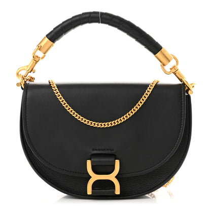 Chloe Calfskin Marcie Chain Flap Bag Black 1 of 13