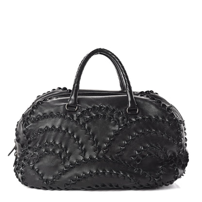 Bottega Veneta Nappa Karung Intrecciato San Marco Tote Black 1 of 9