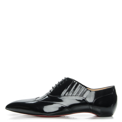 Christian Louboutin Patent Platt Dance Oxfords 41.5 Black 1 of 7