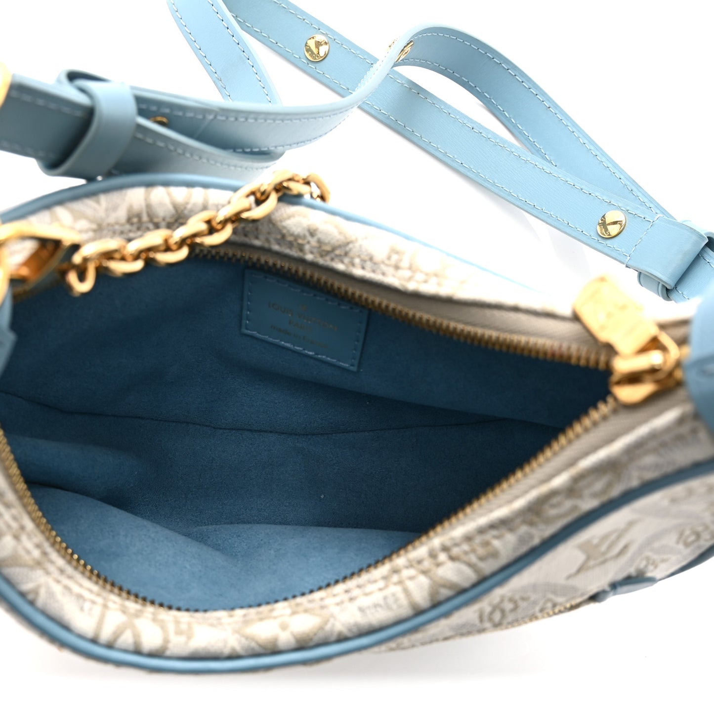 Jacquard Since 1854 Loop White Blue