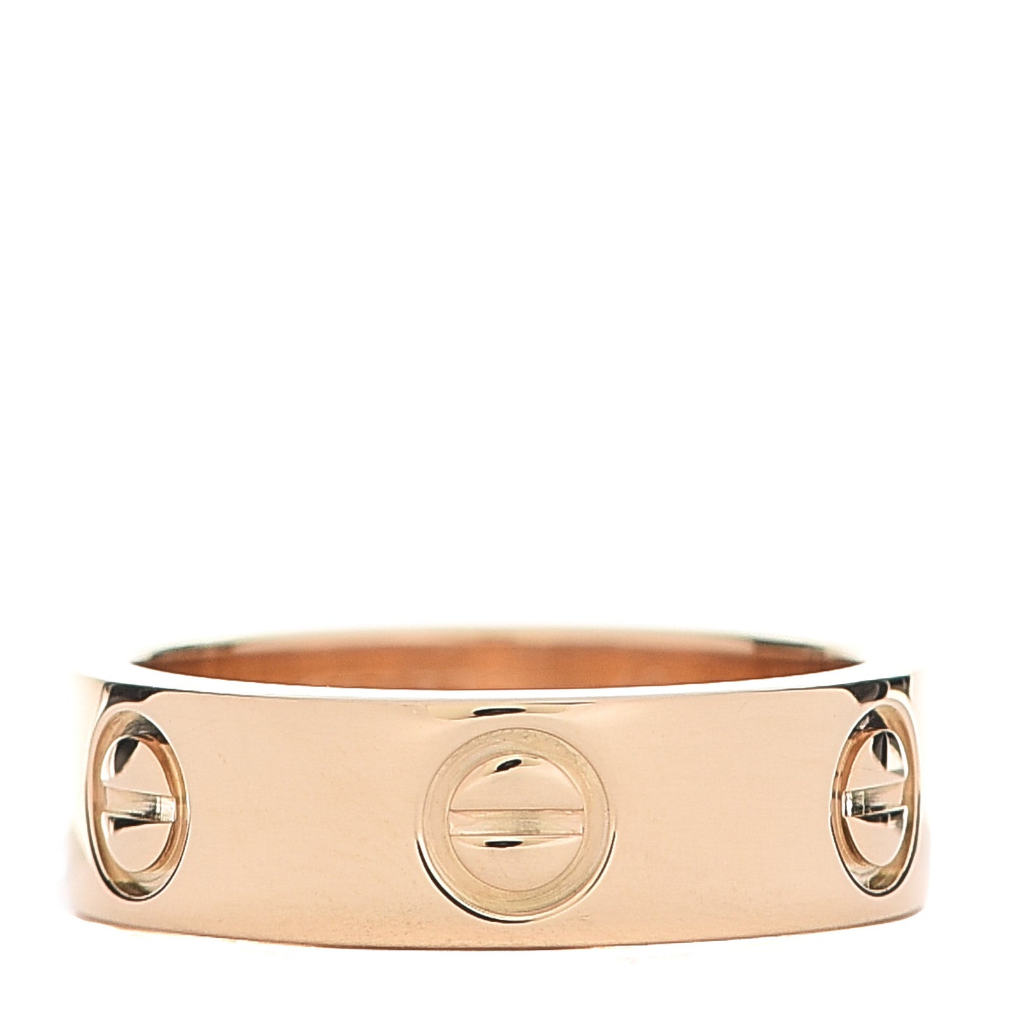 18K Yellow Gold 5.5mm LOVE Ring 49 4.75
