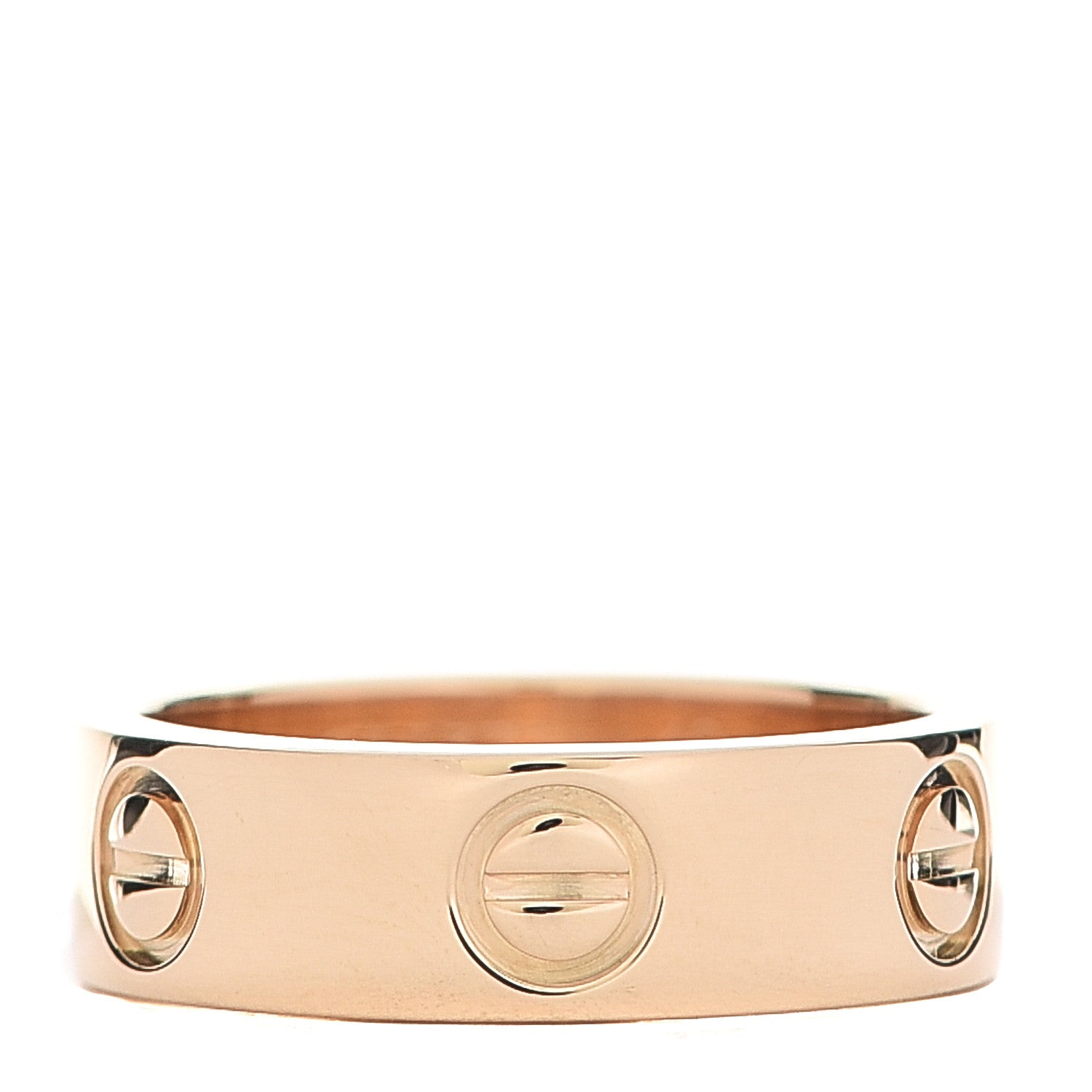 Cartier 18K Yellow Gold 5.5mm LOVE Ring 49 4.75 1 of 6