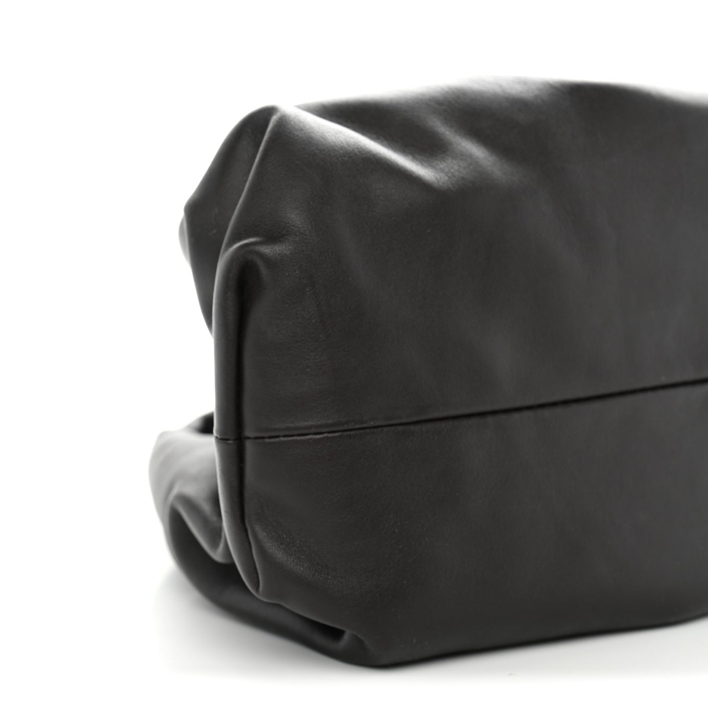 Smooth Butter Calf The Pouch Oversized Clutch Fondant