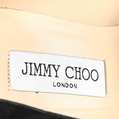 Jimmy Choo Suede Anouk 120 Pumps 37 Black 8 of 10