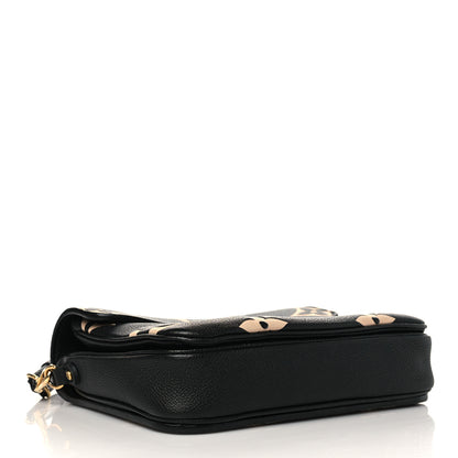 Louis Vuitton Empreinte Monogram Giant Pochette Metis Black Beige 4 of 7