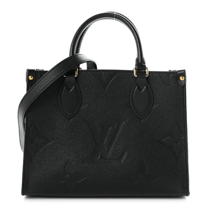 Louis Vuitton Empreinte Monogram Giant Onthego PM Black 1 of 10