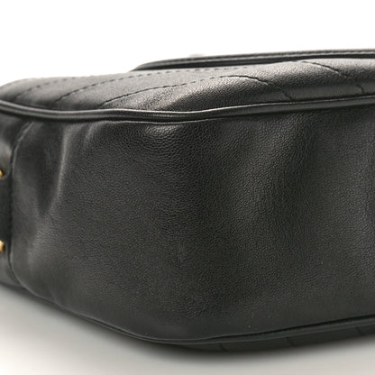 Gucci Sakai Be Green Calfskin Diagonal Stitched Small Blondie Shoulder Bag Black 8 of 9