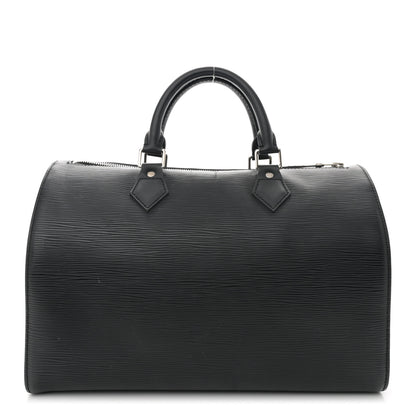 Louis Vuitton Epi Speedy 30 Black 1 of 12