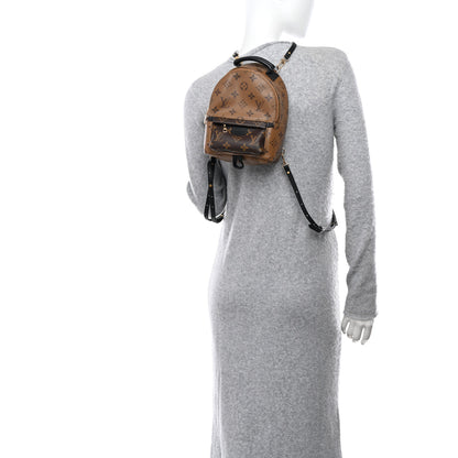 Louis Vuitton LOUIS VUITTON Reverse Monogram Palm Springs Backpack Mini 2 of 9