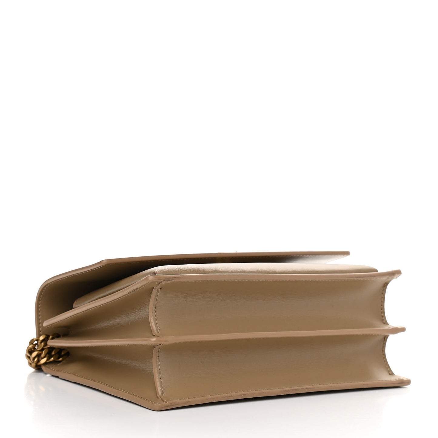 Calfskin Medium Monogram Sunset Dark Beige