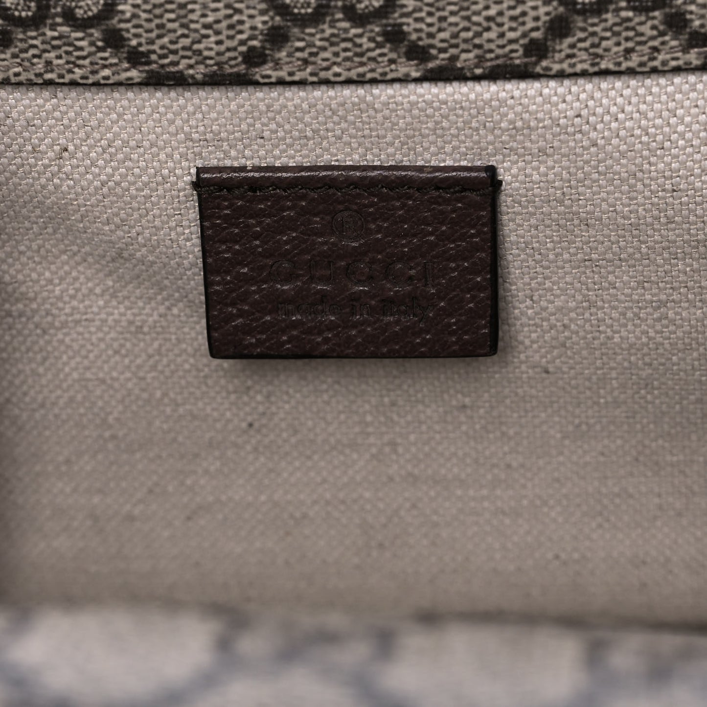 GG Supreme Monogram Web Small Neo Vintage Double Flap Messenger Bag Beige New Acero