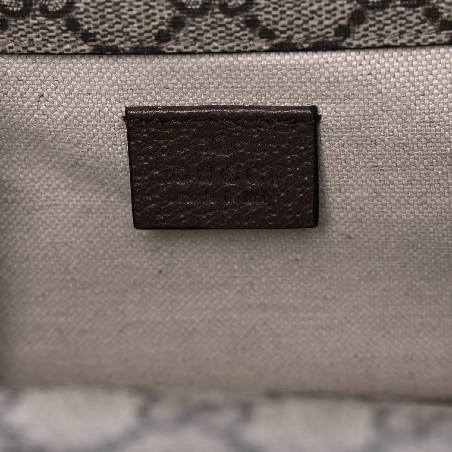Gucci GG Supreme Monogram Web Small Neo Vintage Double Flap Messenger Bag Beige New Acero 8 of 15
