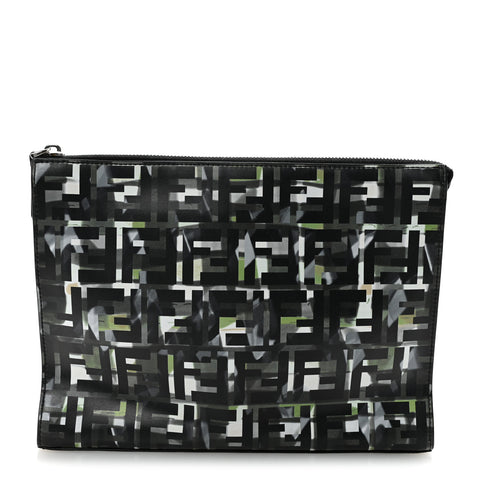 Vitello CamouFF Zip Pouch Black Multicolor
