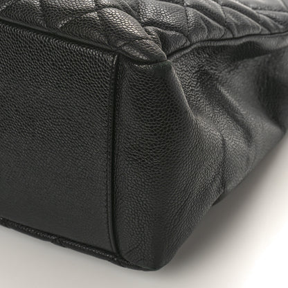 Chanel Caviar Quilted Grand Shopping Tote GST Black 10 of 11