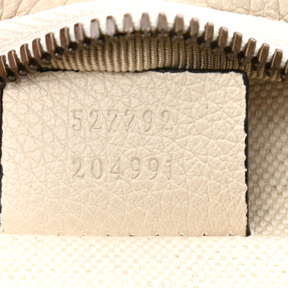 Gucci Grained Calfskin Small Logo Belt Bag White 6 of 9