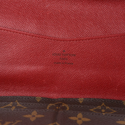 Louis Vuitton Monogram Josephine Wallet Red 8 of 20