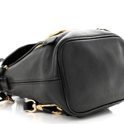Chloe Suede Calfskin Mini Faye Backpack Black 9 of 12