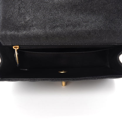Chanel Caviar Quilted Mini Top Handle Rectangular Flap Black 5 of 11