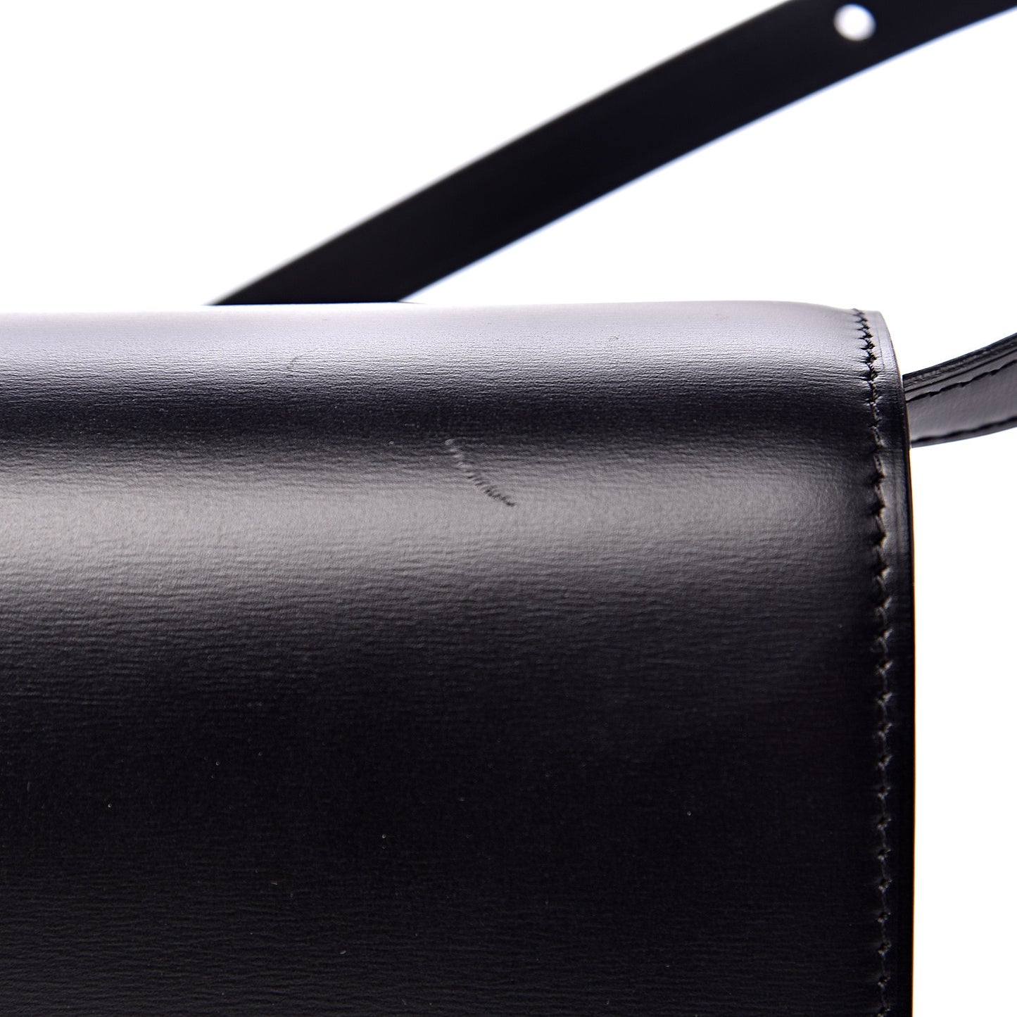 Box Calfskin Small Classic Box Flap Bag Black