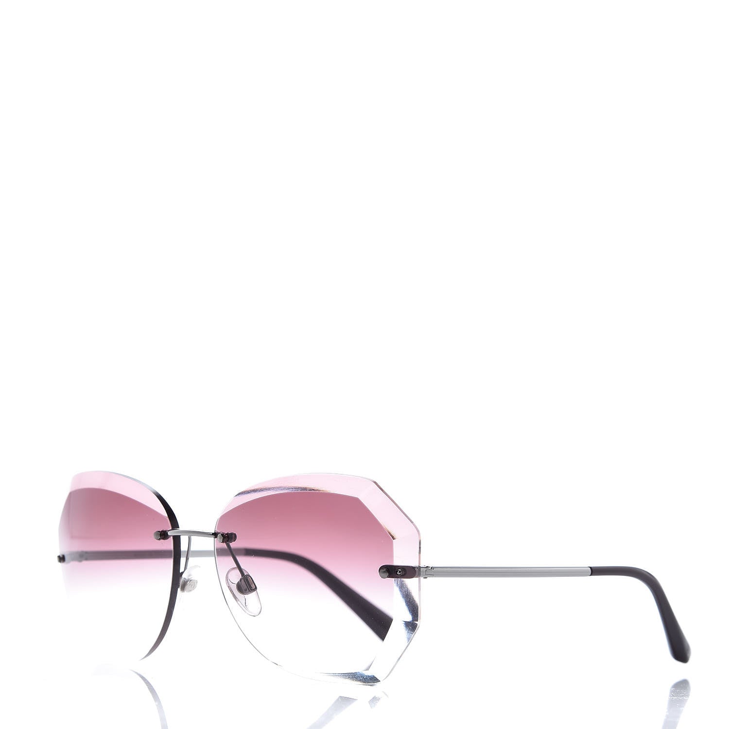 Chanel Metal Spring Round Sunglasses 4220 Pink 1 of 7