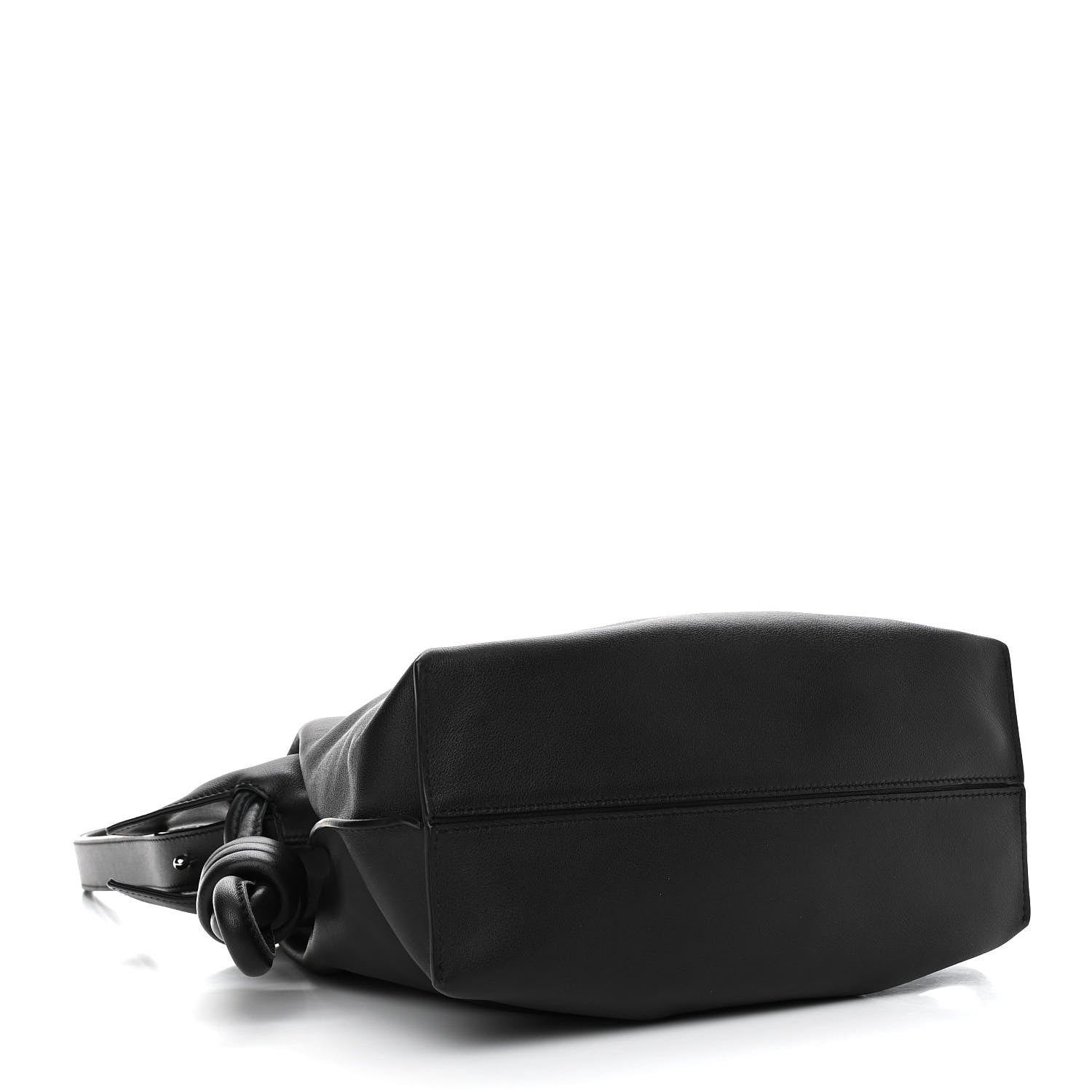 Loewe Calfskin Small Flamenco Knot Bag Black 4 of 9