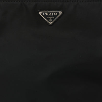 Prada Nylon Vela East West Shopper Tote Black 7 of 10