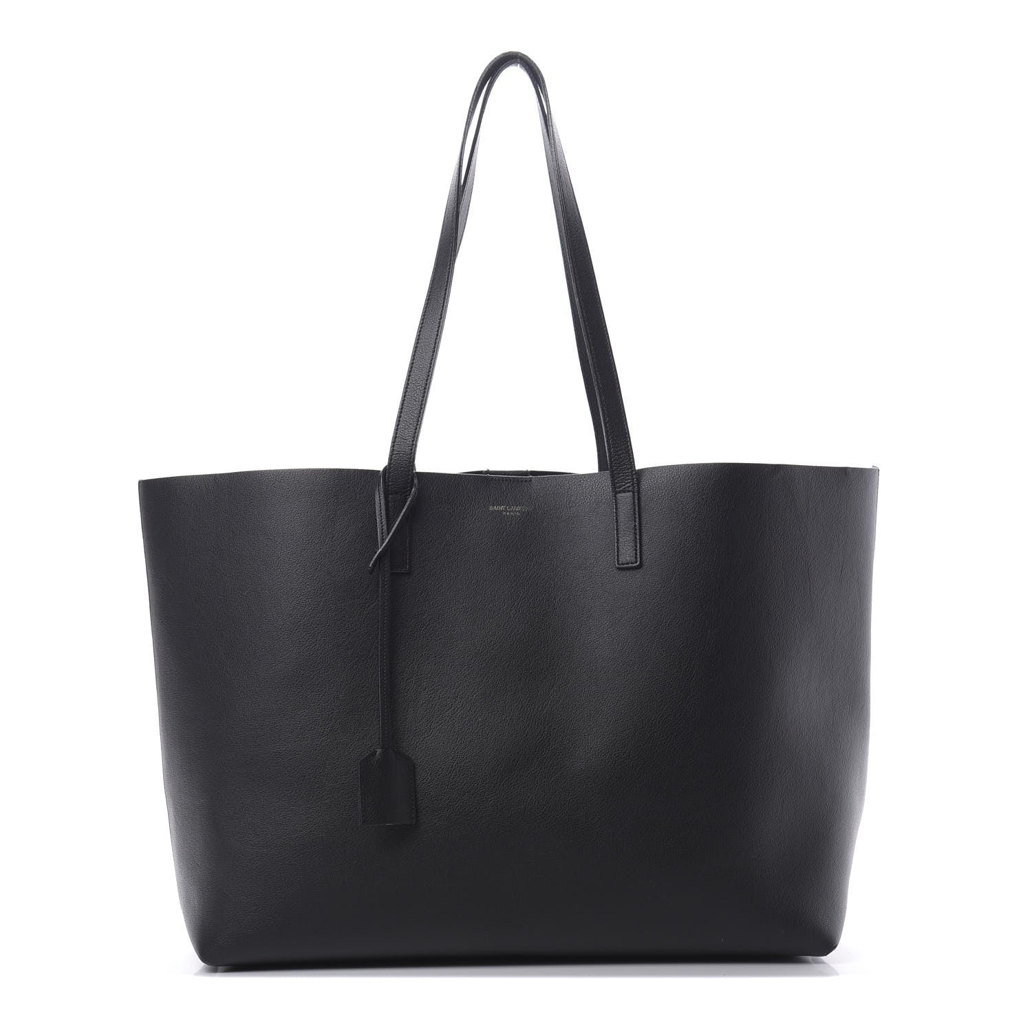 Saint Laurent Calfskin Large Shopping Tote Black 1 of 16