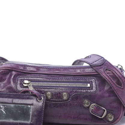 Balenciaga Agneau Giant 12 Silver Hardware Chic Bag Sapphire 9 of 14