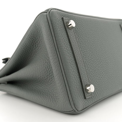 Hermes Togo Birkin 25 Vert Amande 9 of 11