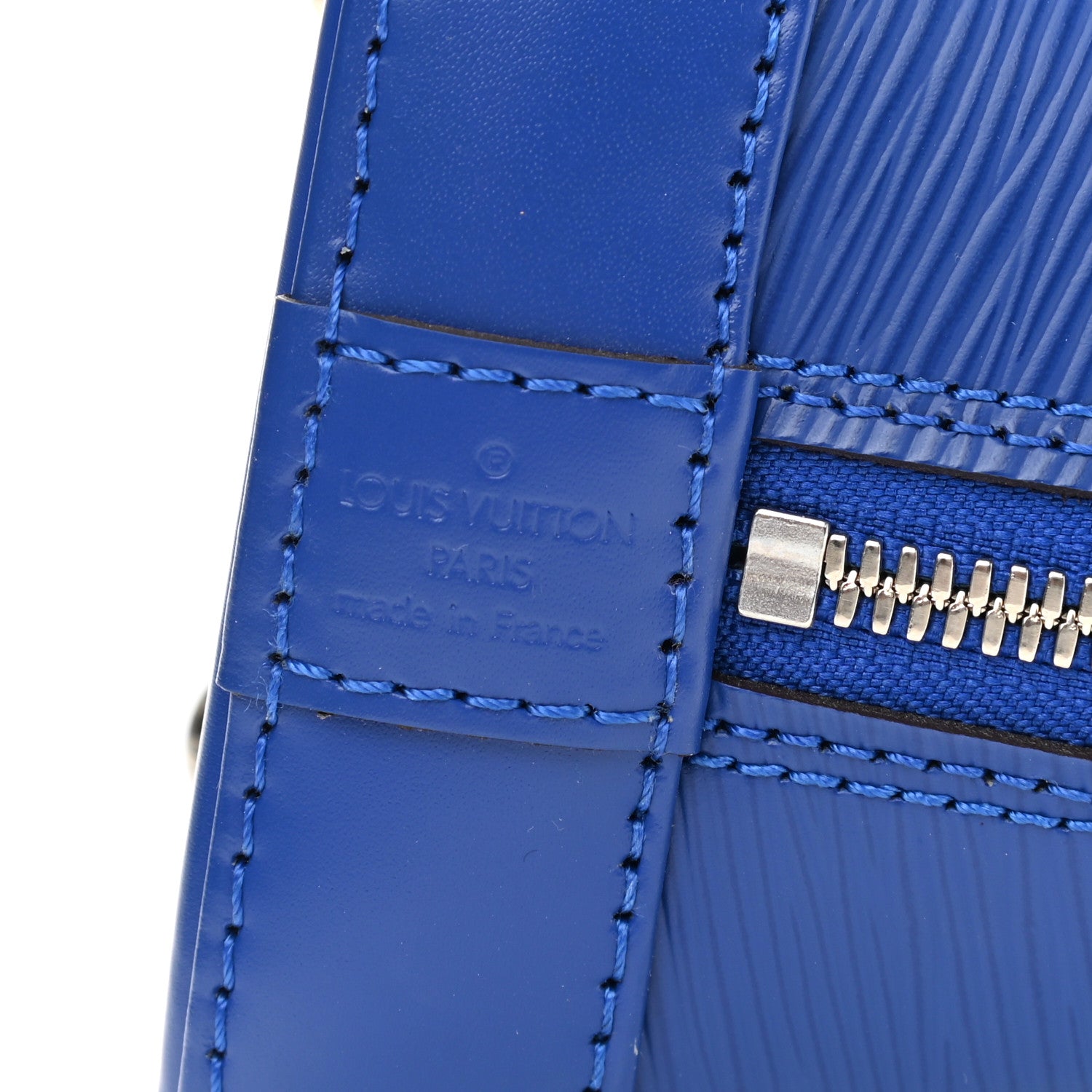 Louis Vuitton Epi Alma BB Blueberry 6 of 8