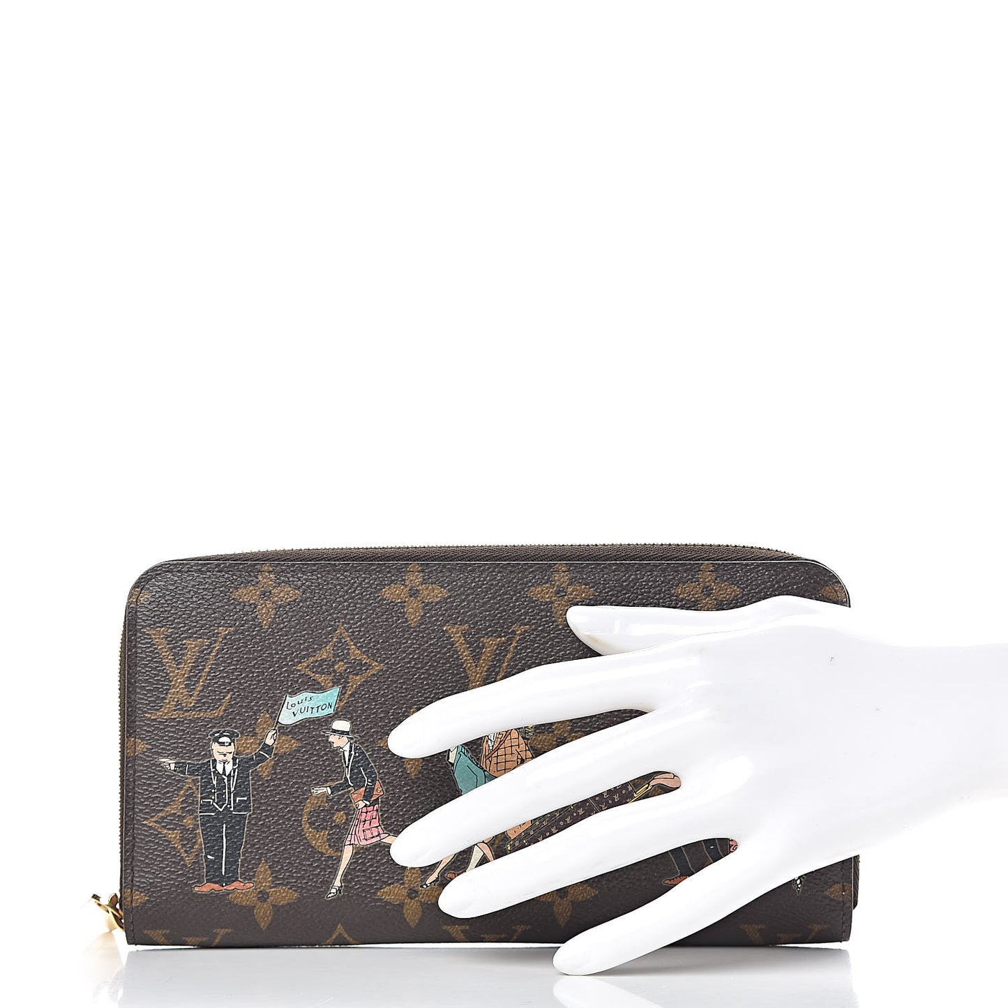 Monogram Illustre Zippy Wallet Rose