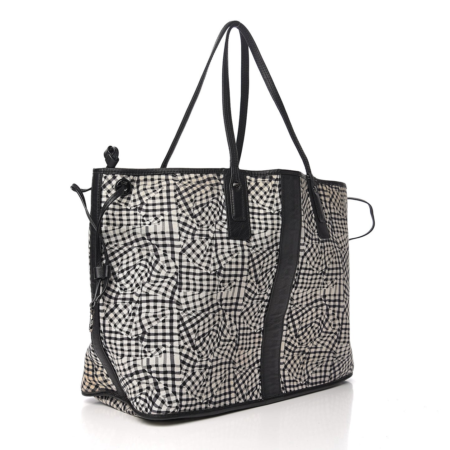 Visetos Large Liz Reversible Shopper Tote Black