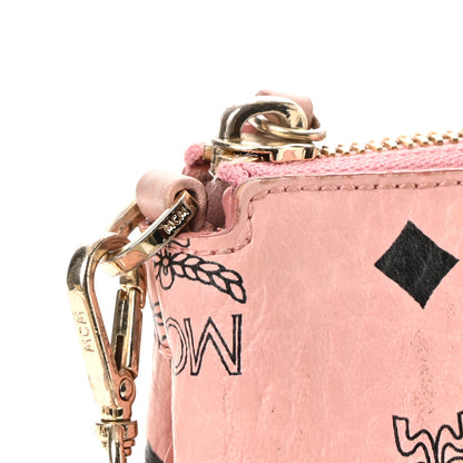MCM Visetos Rabbit Crossbody Pouch Soft Pink 11 of 12