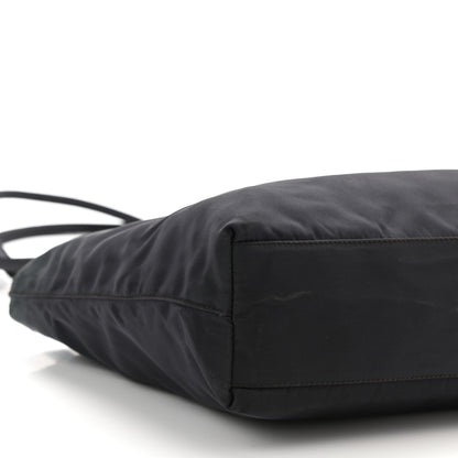 Prada Tessuto Nylon Shoulder Bag Black 8 of 9