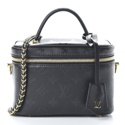 Louis Vuitton Monogram Ink Vanity PM Black 1 of 10