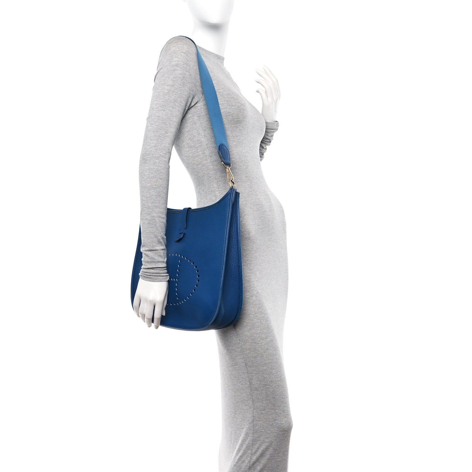 Hermes Ardennes Evelyne GM Bleu Roi 2 of 12