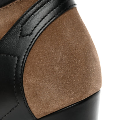 Louis Vuitton Suede Calfskin Monogram Star Trail Ankle Boots 37 Khaki 9 of 10