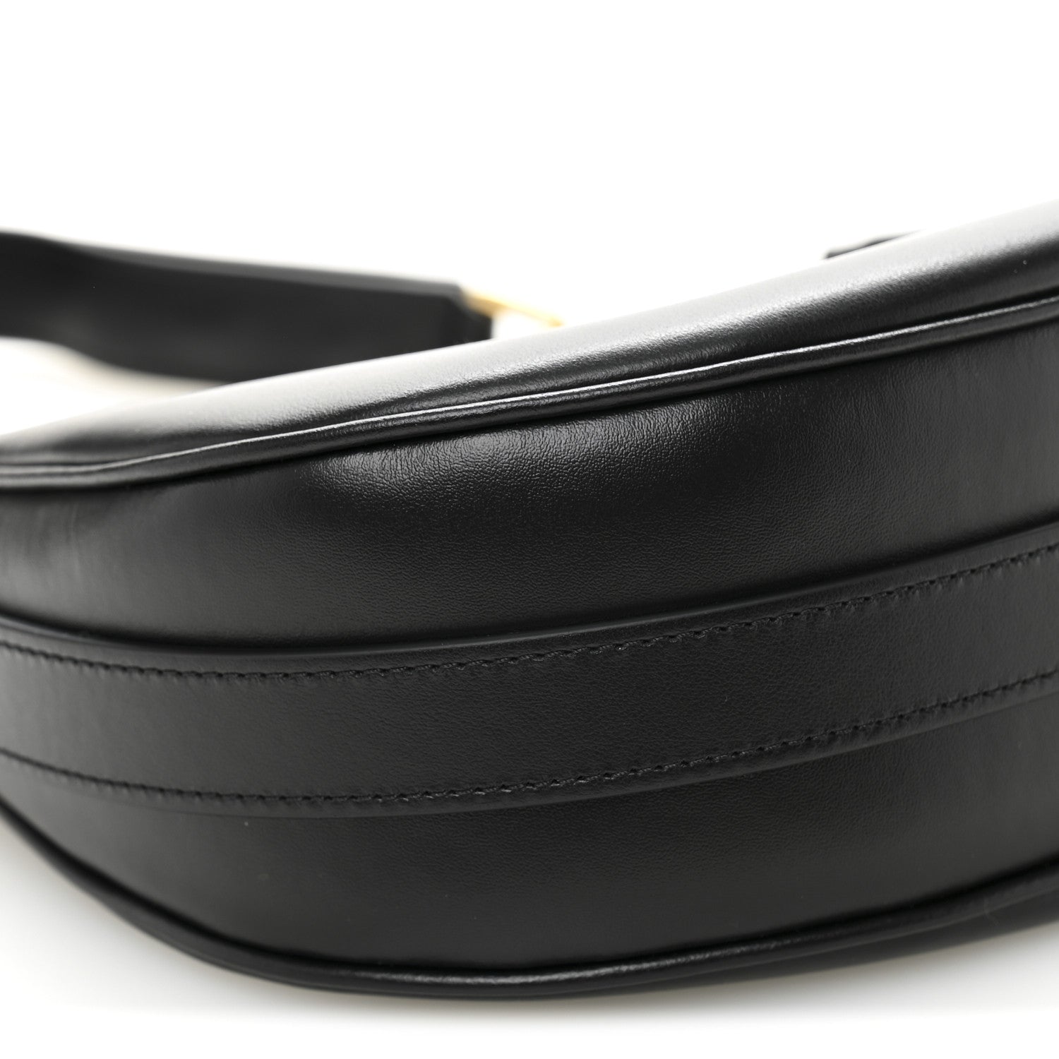 Celine Smooth Calfskin Medium Strap Ava Shoulder Bag Black 9 of 11