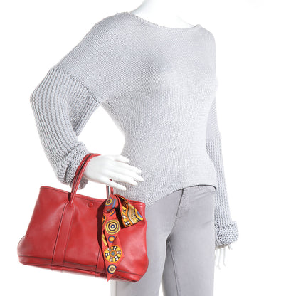 Hermes Swift Tohu Bohu Twilly Garden Party TPM Tote Vermillion 2 of 9